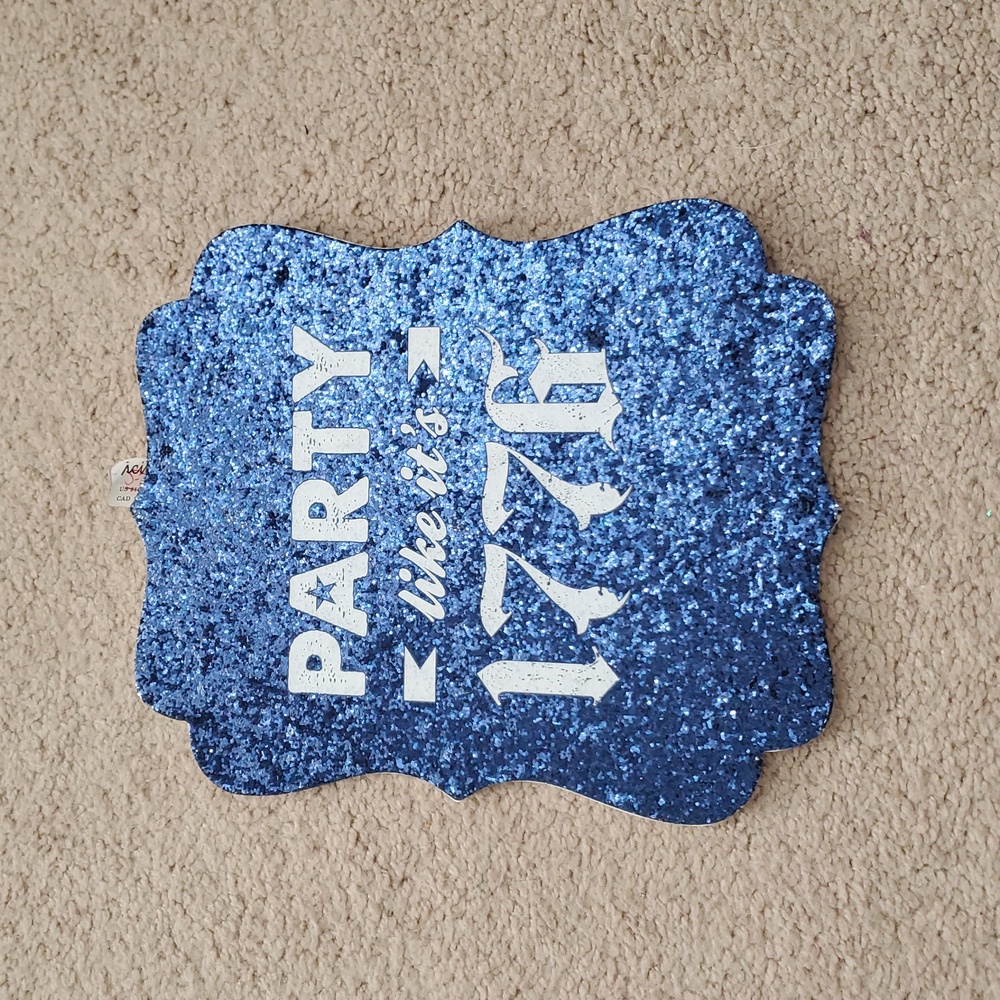 Claire's wood plaque